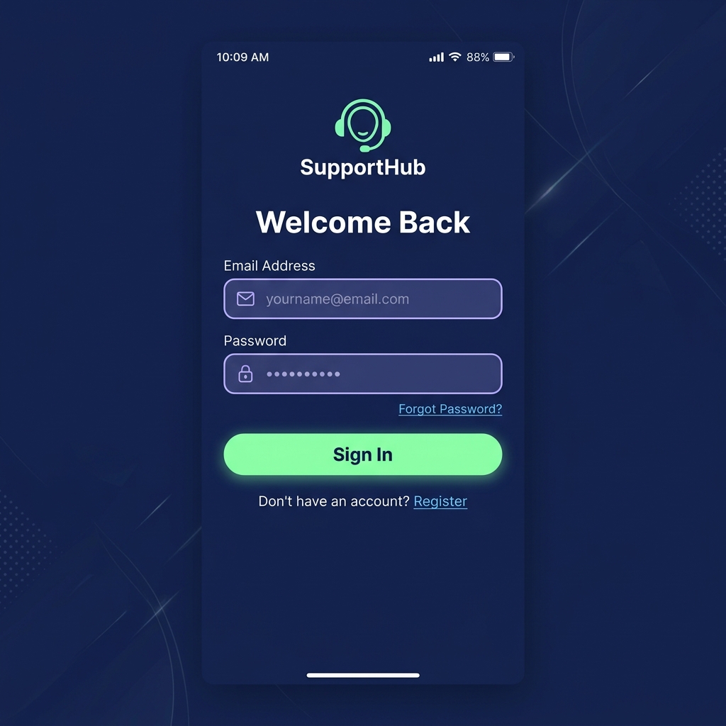 Login Screen